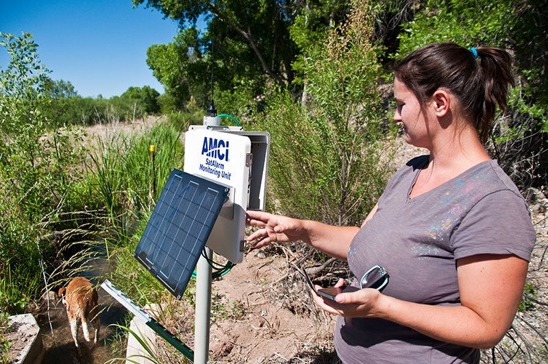 SatAlarm Monitoring Unit