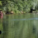 Photo Courtesy of Prescott Daily Courier, Joanna Dodder Nellans Children Wade in Sedona’s Oak Creek, a Tributary of the Verde River.